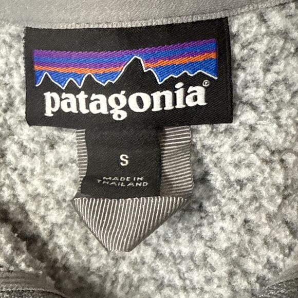 Patagonia Women's Better Sweater Fleece Gray Jacket Sz S - Picture 2 of 6